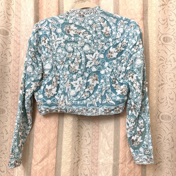 Vintage Naeem Khan and Lillie Rubin Beaded Jacket - Picture 3 of 6